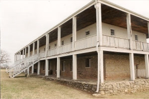 south barracks Fort Washita 2002 2